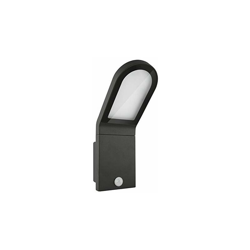 Ledvance Outdoor Facade Edge Applique da Esterno, 12W, Luce Calda, 3000K IP54 S, Grigio Scuro en oferta