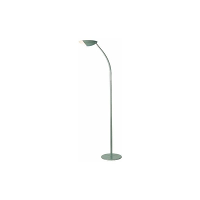 Aluminor LUDOR LED G - Lampadario, colore: Grigio + Lavabo Moitie PC Bianco