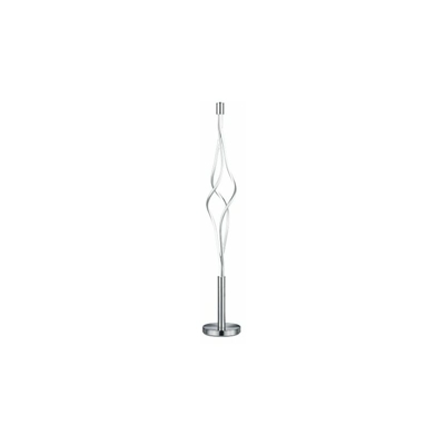 Loop Integriert, 9 W, Nickel Satinato, 23 x 23 x 138 cm - Trio Leuchten