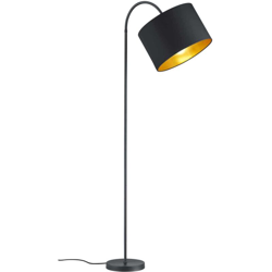 Hostel - Lampada a stelo in metallo, colore: nero opaco/oro - Trio Leuchten características