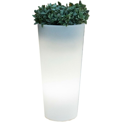 VASO SOLARE MOD.FICUS TONDO H.60 RGB C/TELECO Pz 1,000