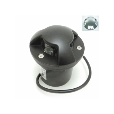 Faretto Led Segnapasso 3W Carrabile Calpestabile Da Incasso 4 Fasci Luce Naturale