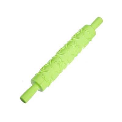 Mattarello Pasta Fondente Torta Cucina Foglia Fiore 36cm LAVENTE