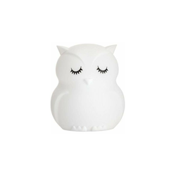 48033 Night Owl Luce Notturna Gufo per Bambini con Batteria LED Lampada per cameretta con Cambio di Colore in Silicone Senza BPA, Bianco - Pauleen características