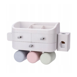 Bagno a muro supporto per il bagno in dentifricio 3 tazze características