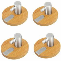 4 ganci, portasciugamani, porta cappotto e gancio da bagno per bagno, cucina, soggiorno precio