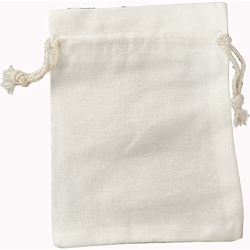 Borsa regalo di cotone con cordone di serraggio 20,5 x 10,5 cm Partito dei monili di nozze características
