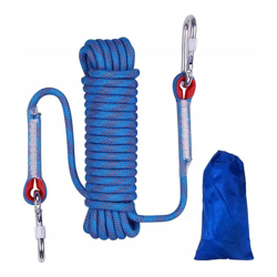 Corda rampicante intrecciata corda corda corda corda rampicante corda 10 metri blu 12mm corda di arrampicata en oferta