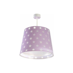 Dalber - Lampada da soffitto per bambini, con stelle, colore: viola, 60 W en oferta