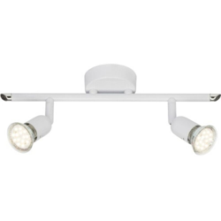 a + +, Loona LED Spot tubo, Metallo, bianco, 12 x 22.5 x 9.5 cm, GU10 3 watts 230 volts - Brilliant en oferta