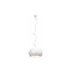 Status - Lampada a sospensione, 41 cm, in plastica, 140 W, colore: Bianco - Brilliant precio
