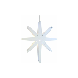 268-48 Tall stella ad aggancio, luce bianca, in legno/metallo, 70 x 60 cm - Star en oferta