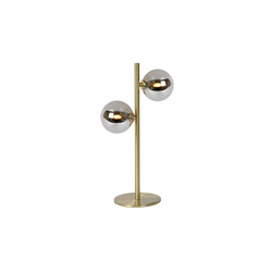 TYCHO â?? Lampada da tavolo â?? 2 x G9 â?? Oro opaco / ottone - Lucide en oferta