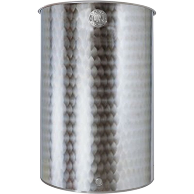 Belvivere botte 500 lt fusto in acciaio inox con tappo serbatoio per vino olio birra acqua contenitore alimenti made in Italy