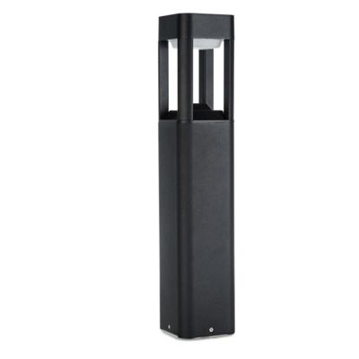 Lampada Da Pavimento LED Exterior IP54 120x600mm 10W Nero Alluminio + PC [SL19-C001B_B-WW] | Bianco Caldo (SL19-C001B_B-WW)