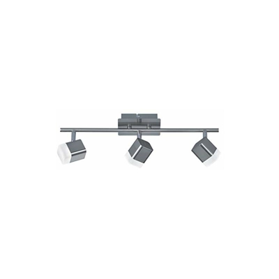 Reality Leuchten Roubaix Lampada da soffitto 4 W, Nickel Matt/WeiÃ