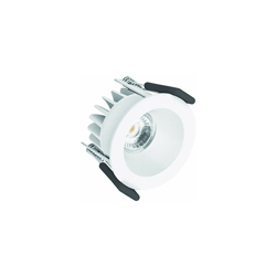 Faretto da Incasso Spot Darklight, 7 W, Luce Calda, 3000 K, IP44 Bianco - Ledvance en oferta