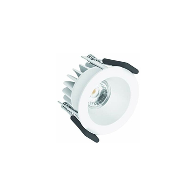 Faretto da Incasso Spot Darklight, 7 W, Luce Calda, 3000 K, IP44 Bianco - Ledvance