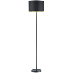 Hostel - Lampada a stelo in metallo, colore: nero opaco/oro - Trio Leuchten características