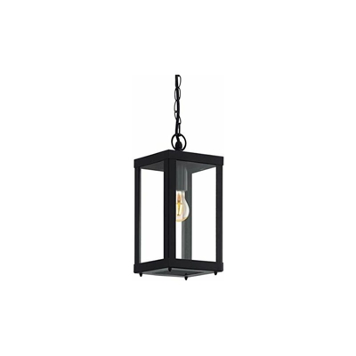 94788Â - Lampada da Esterno, Acciaio zincato, 60W, Nero - Eglo