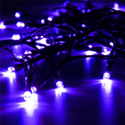 Lampada da bar per compleanno con percorso da giardino a 50 LED ad energia solare (blu) características