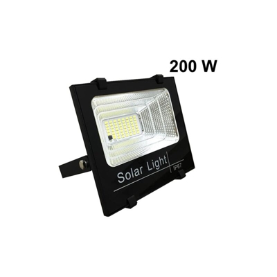 Proiettore Faro a energia solare 200w con pannello solare incluso DIMMERABILE