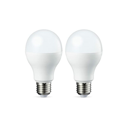 Amazon Basics Lampadina LED E27, 14W (equivalenti a 100W), Luce Bianca Fredda - Pacco da 2 en oferta