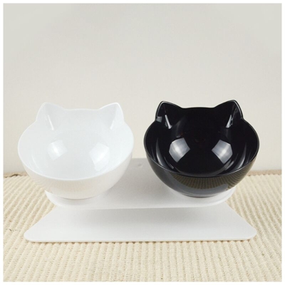 Ciotola per cat ciotola per cani ciotola per animali domestici ciotola di riso e protezione per cani della ciotola di ciotola di protezione colonna