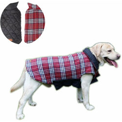 Abbigliamento autunno e inverno per animali domestici Giacca da cane reversibile Impermeabile Golden Retriever Dogs Abbigliamento Abbigliamento en oferta