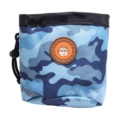 sacchetti di immondizia, sacchetti di Pet spuntino a base di cane, la borsa cibo per cani | Blu Camouflage - Blu Camouflage