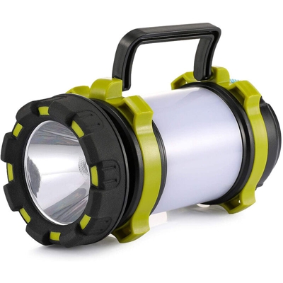 Lampada da campeggio per lampada da campeggio Tenda USB Lampada da campeggio leggera di emergenza, ricaricabile (verde)