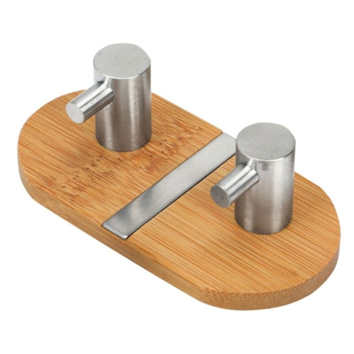 Gancio asciugamano, porta cappotto e gancio da bagno, utilizzato in cucina, soggiorno, doppio gancio a forma di