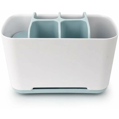 Organizer Portaspazzolino da denti a spazzolino da denti, supporto per spazzola per denti, portaspazzolino Cassa del trucco, bagno, 1 camera (blu)