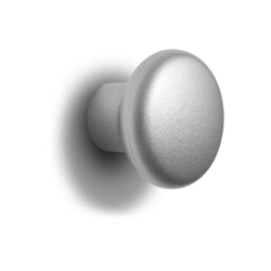 Pomolo tondo effetto alluminio 24x20mm - 020 Simple en oferta