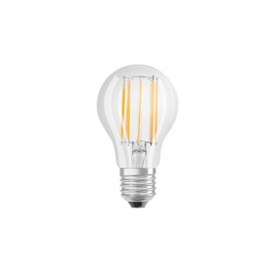 Star Lampadina LED Tutto Vetro a Filamento, a Goccia, Luce Bianca Fredda, E27, 100 W Equivalenti 11 W, 6 unitÃ - Osram