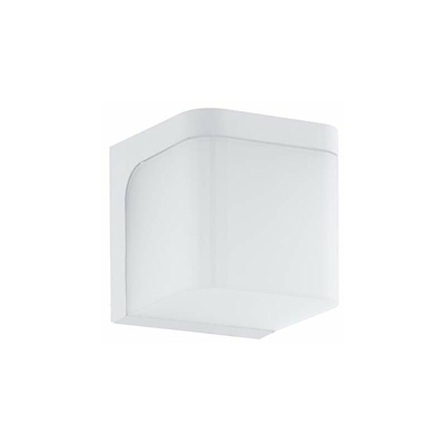 jorba lampada da parete, in alluminio pressofuso, 6Â W, Bianco - Eglo