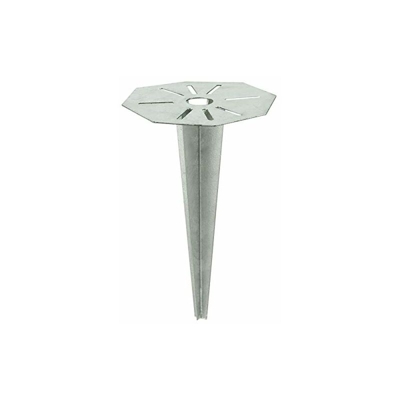 accessori da esterno picchetto CUBA, materiale: acciaio, zincato a caldo, colore: argento - Eglo