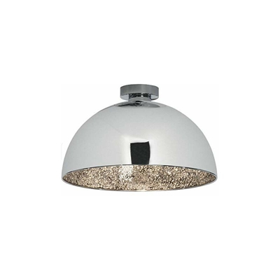 94466/15Â Crush lampada da soffitto, metallo/vetro, E27, 40Â W, cromo, 40Â cm - Brilliant