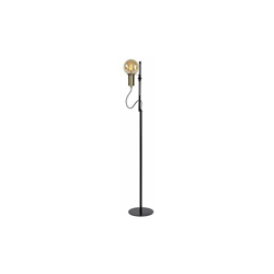 Lucide 45778/01/30 Piantana, Acciaio, 60 W, Nero, Oro Opaco en oferta