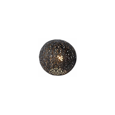 Paolo-G9Â Lampada da tavolo nero, metallo, 28Â W, Nero, 14.5Â x 14.5Â x 13Â cm - Lucide