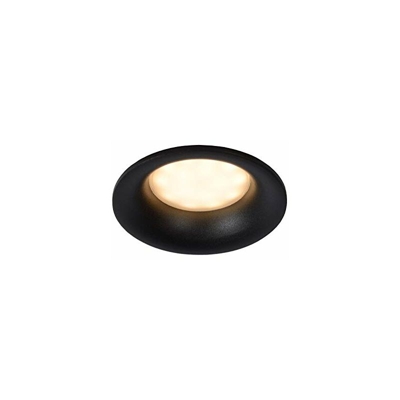 09923/01/30 Faretto da Incasso, Alluminio, 5 W, Nero - Lucide