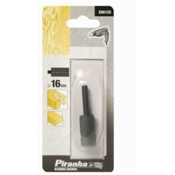 fresa raspa cilindrica da 16 mm per legno X66155 utensile per trapano - Piranha precio
