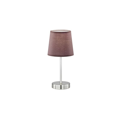 WOFI, Lampada da tavolo, Marrone,14x32 centimetri