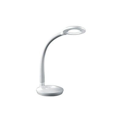 Reality Leuchten Reality R52721101 Cobra Lampada Tavolo, 1xSMD, 3 W LED, Bianco, 13x32x27 cm