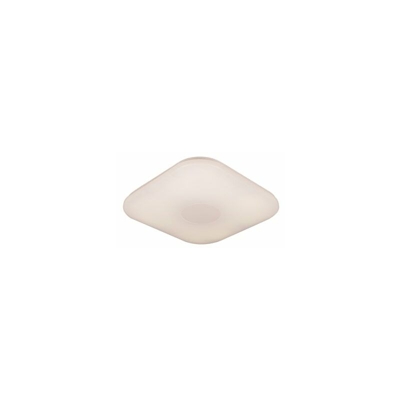 57236Â â??Â Plafoniera quadrata, LED, 24Â W, colore: bianco - Interfan