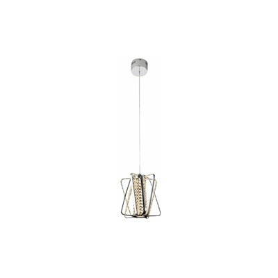 tetto-Lampadario a sospensione, colore: cromo - Interfan