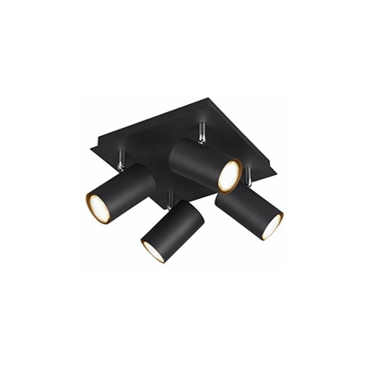 Lampada da soffitto, Nero Opaco - Trio Leuchten