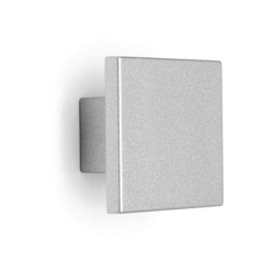 Pomolo quadrato effetto alluminio 30x30x19mm - 022Q Quadro precio