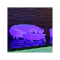 Tavolino da caffè SOLARE + BATTERIA RICARICABILE LED/RGB TELECOMANDO - Moovere en oferta