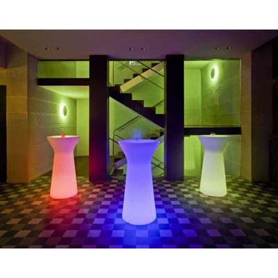High bar tabella luce 110 Moovere BATTERIA RICARICABILE LED/RGB TELECOMANDO